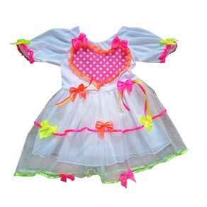 807/M VESTIDO JUNINO INFANTIL NOIVA CAIPIRA