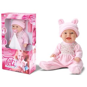907 BONECA TITI HORA DA NANINHA 34CM