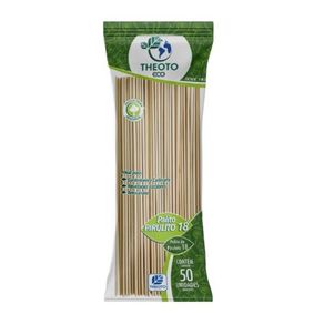 66018 PALITO PIRULITO BAMBU 180 MM C/50