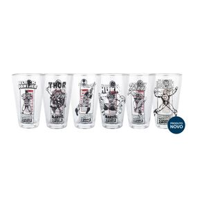 30023 COPO DE VIDRO MARVEL 300ML