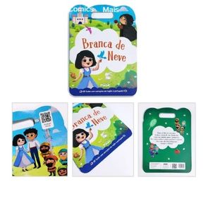 2392 BRANCA DE NEVE - TEXTO E NARRACAO EM PORTUGUES E INGLES