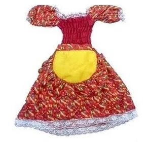 119 VESTIDO INFANTIL JUNINO GG
