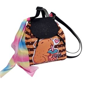 M4994 MOCHILA CAPIVARA COPO PÓA E LISTRADO