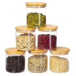 CRS-2299 POTE HERMETICO (300ML) DE VIDRO C/ TAMPA DE BAMBU CRS-2299 POTE HERMETICO (300ML) DE VIDRO C/ TAMPA DE BAMBU