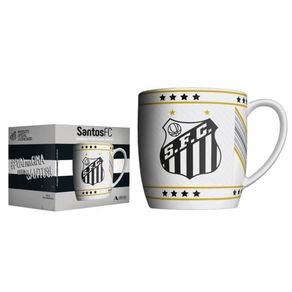 441137 CANECA PORCELANA URBAN 360ML SANTOS -LICENCIADO 441137 CANECA PORCELANA URBAN 360ML SANTOS -LICENCIADO