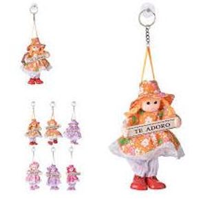 WX3615 CHAVEIRO DE BONECA MENSAGENS 17X10CM WX3615 CHAVEIRO DE BONECA MENSAGENS 17X10CM