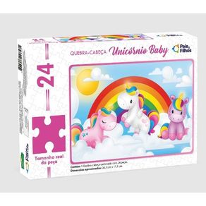 2157 QC QUEBRA-CABECA UNICORNIO BABY C/24PCS