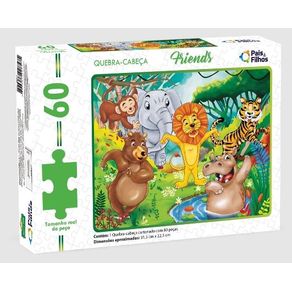 2971 Q. CABEÇA FRIENDS - 60 PÇS