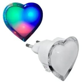 GU5443 LUMINARIA P/TOMADA BIVOLT CORACAO 5XCM