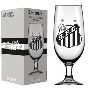 7732137 TACA CERVEJA FLORIPA 300 ML SANTOS -LICENCIADO