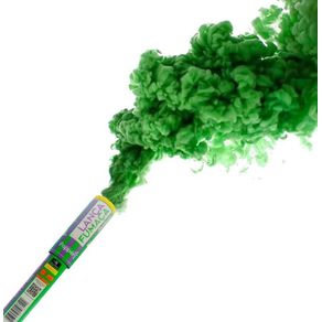 SM-VM TUBO DE FUMAÇA REVELAÇÃO FUMAÇA NA COR VERDE DE 22,5 C