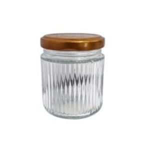 UCO259 POTE DE VIDRO COM TAMPA DE METAL 100ML