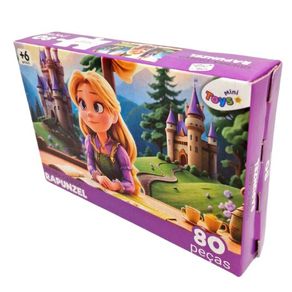 6389 QUEBRA CABECA RAPUNZEL C/80 PEÇAS