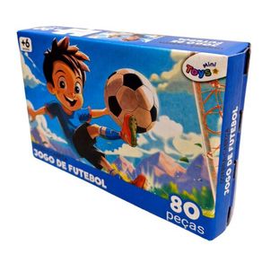 6387 QUEBRA CABECA JOGO DE FUTEBOL C/80 PEÇAS 6387 QUEBRA CABECA JOGO DE FUTEBOL C/80 PEÇAS