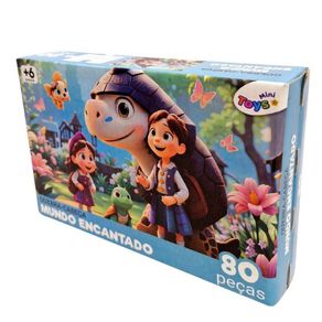 6385 QUEBRA CABECA MUNDO ENCANTADO C/80 PEÇAS 6385 QUEBRA CABECA MUNDO ENCANTADO C/80 PEÇAS