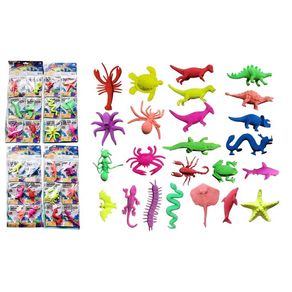 TK-AB8261 BRINQUEDO ANIMAL DE PLASTICO CRESCE NA AGUA C/6