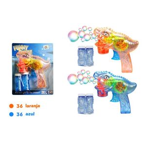 TK-AB8411 BRINQUEDO ARMA DE PLASTICO LANCA BOLHA DE SABAO