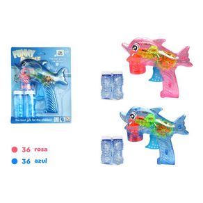 TK-AB8412 BRINQUEDO ARMA DE PLASTICO LANCA BOLHA DE SABAO