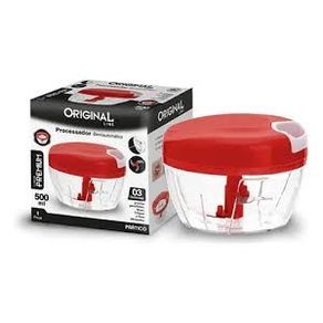 SL0233 PROCESSADOR DE ALIMENTOS 500ML VERMELHO