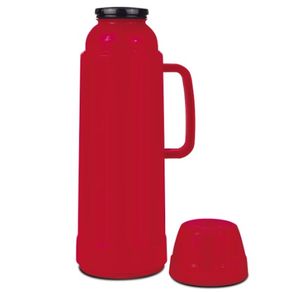 25100532 GARRAFA TERMICA 1L VERMELHA