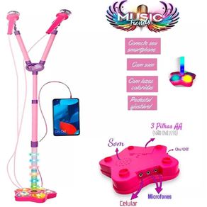 CP175637 BRINQUEDO MICROFONE DUPLO CP175637 BRINQUEDO MICROFONE DUPLO