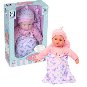 2853 BONECA EVELLYN REBORN SONINHO MENINA