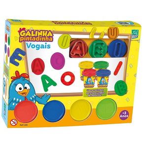 615 BRINQUEDO GALINHA PINTADINHA VOGAIS