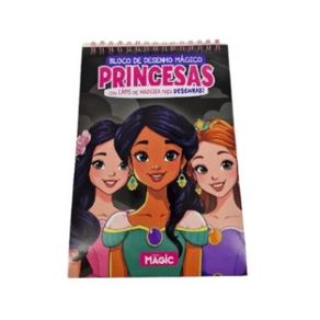 84808 PRINCESAS- BLOCO DE DESENHO