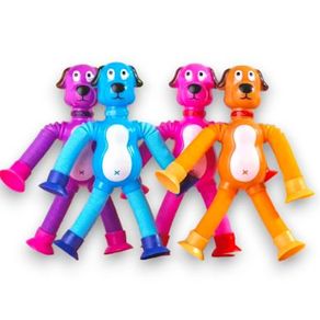 TS90277 CACHORRO ESTICA CORES SORTIDAS 17CM