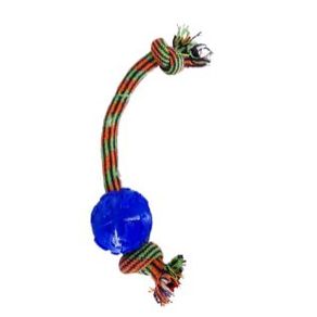 PET6067T MORDEDOR CORDA DE PLAST P/ANIMAL ESTIMACAO 31CM