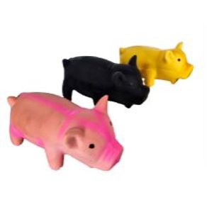 PET6194T MORDEDOR PORCO DE PLASTICO P/ANIMAL ESTIMACAO