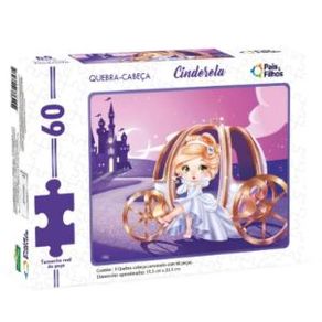 2852 QUEBRA CABECA CINDERELA 60 PCS 2852 QUEBRA CABECA CINDERELA 60 PCS