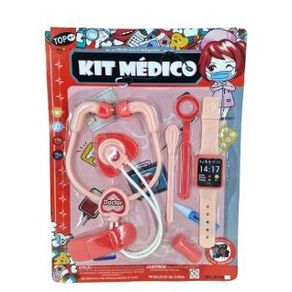 BA-12971 KIT MEDICO C/ACESSORIOS C/6 PEÇAS