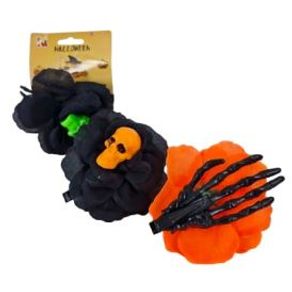 PRESILHA FLOR HALLOWEEN C/01