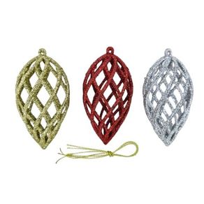 917508 ENFEITE GOTA C/GLITTER 9.5CM C/03