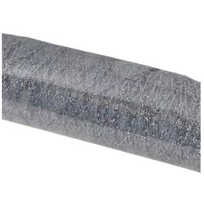 917714 ROLO TELA PARA DECORACAO PRATA 48CMX2M