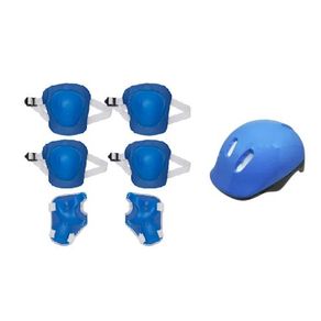GU5565 KIT PROTECAO INFANTIL C/7 PECAS AZUL