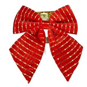 917553 LACO VERMELHO DECORADO 25X28CM C/01
