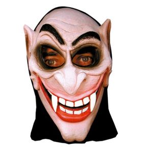 711 MASCARA LATEX C/CAPUZ VAMPIRO SARCASTICO
