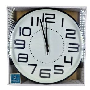 DRP013 RELOGIO DE PAREDE PLASTICO/VIDRO 29CM DRP013 RELOGIO DE PAREDE PLASTICO/VIDRO 29CM