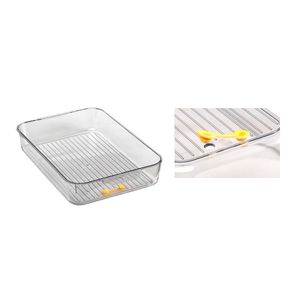 TRC6958 ORGANIZADOR MULTIUSO C/ TAMPA 32X20,5X5,5CM