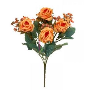 AQ-0050LR  BUQUE DE ROSA - LARANJA