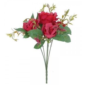 AQ-0041VM   BUQUE. DE ROSA - VERMELHO