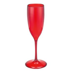 AP-1007VM TAÇA CHAMPANHE GLAMOUR VERMELHA