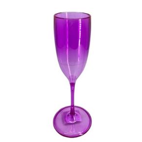 AP-1007RXT TAÇA CHAMPANHE GLAMOUR ROXO TRANSLUCIDO