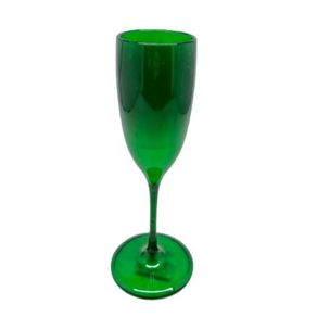 1007VDE TAÇA CHAMPANHE GLAMOUR VERDE ESCURO