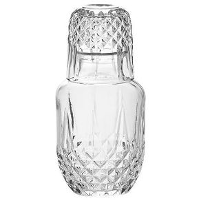 V1121.G01 MORINGA DE VIDRO SKY 500ML COM COPO 145ML