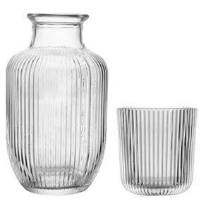 V1059.G21 MORINGA DE VIDRO VERSALHES 500ML COM COPO 145ML V1059.G21 MORINGA DE VIDRO VERSALHES 500ML COM COPO 145ML