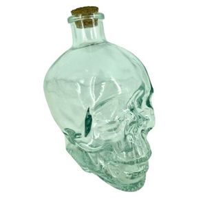 20799 LICOREIRA DE VIDRO CAVEIRA 400ML