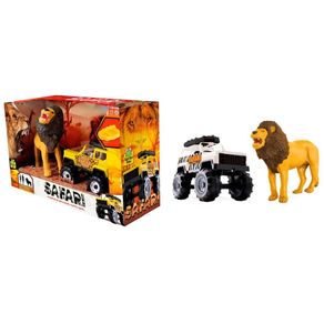 105 SAFARI - LEAO COM JIPE 105 SAFARI - LEAO COM JIPE